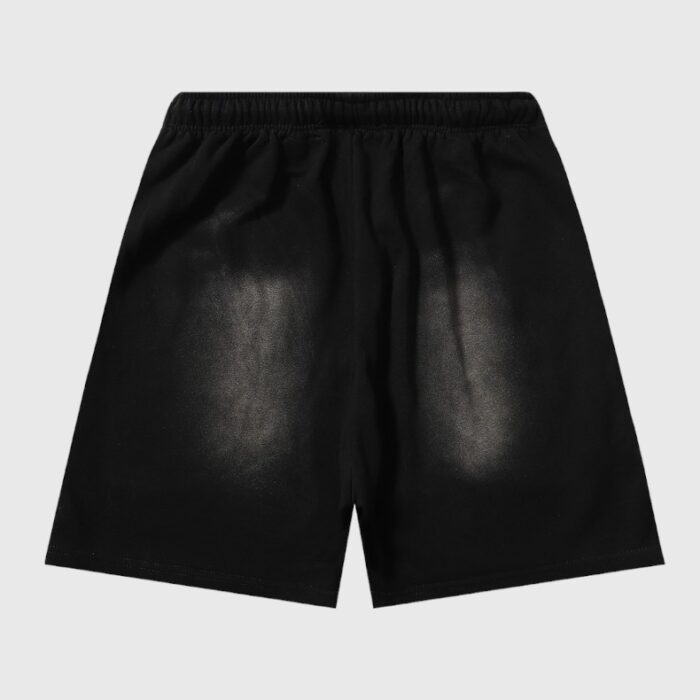 L SPACE - Black Star Power Shorts